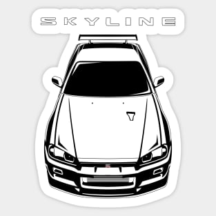 Skyline GTR V Spec R34 Sticker